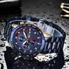 Reloj de Cuarzo Multifuncional Impermeable para Hombre Lige/Lige
