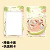 Nuevo tarjetero de tarjetas de dibujos animados con tapa deslizante, ilustraciones de personajes de anime, cubierta protectora para gafete de trabajo y control de acceso, admite diseño personalizado basado en imágenes proporcionadas
