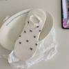 Calcetines de Barco sin Hueso de Malla con Lazo para Mujer, Calcetines Finos de Verano Transpirables de Corte Bajo Poco Profundos, Calcetines Antideslizantes y que No se Caen para Mujer