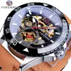 Nuevo Reloj Mecánico Automático Impermeable Casual de Moda para Hombre Estilo Europeo y Americano Forsining