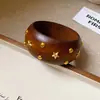 Nuevo Estilo Chino Retro Literario Pulsera de Madera Simple Moda Versátil Pulsera Personalizada Tendencia Diseño Joyería