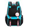 Mochila Escolar para Estudiantes Nuevos Transfronteriza Coreana Casual de Gran Capacidad Mochila Escuela Primaria Secundaria Bachillerato Recargable por USB
