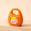 Bolsa Pintada Criativa Série Menina Chaveiro Pingente DIY Pequenos Enfeites de Mesa de Escritório Brinquedos de Desenho Animado Atacado