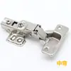 Dobradiça para porta de armário em aço inoxidável 304 35 Copo amortecedor hidráulico dobradiça tubo ferragens para móveis de armário atacado