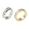 2026 Anillos Populares Transfronterizos Unisex Moda Hip-Hop Estilo Fábrica de Joyería Suministro Anillos de Joyería