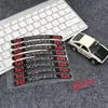 Adecuado para Pegatinas Reflectantes para Motocicleta Honda, Pegatinas para Tanque de Gasolina de Motocicleta Honda, Calcomanías de Modificación de Pedales, Pegatinas para Cubos de Rueda