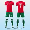 2526 Temporada Portugal Casa Uniforme de Futebol Infantil Conjunto Não. Uniforme de Treino de Futebol Away da 7ª Copa do Mundo de Clubes