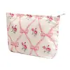 Bolsa de Maquiagem de Veludo Vintage Bolsa de Armazenamento de Grande Capacidade Bolsa de Viagem para Skincare e Artigos de Higiene Pessoal Bolsa para Retoques Novo Modelo 2026