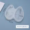 Amapola DIY Molde de Resina de Cristal Isla Campo en Terrazas Creativo Redondo Gota de Agua Molde de Silicona Mayoreo
