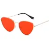 Nuevas gafas de sol de ojo de gato tendencia europea y americana 3018 metal Gafas de sol Ocean personalidad gafas de sol combinables