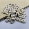 Material de resina Xiangyun Palavra Fu de volta Lótus Nuvem contas artesanais DIY chaveiro acessórios de joia