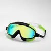 Gafas de Natación Personalizadas para Niños, Alta Definición, Impermeables, Antivaho, Silicona Amigable con los Ojos, Equipo de Natación, Gafas Protectoras de Marco Grande