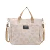 Bolso cruzado de un solo hombro, bolso de mano estampado, moderno, simple, gran capacidad, bolso de mamá, color liso, multifuncional, ligero, bolso cruzado