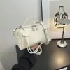 Bolso Bandolera Retro Simple Transfronterizo para Mujer 2026, Bolso de Mano Casual con Textura de Gran Capacidad, Bolso Ligero Tipo Almohada para el Trabajo