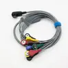 Compatível com o Monitor de ECG Holter de Cotovelo Americano Dms300-4A Fio de Chumbo Dinâmico para ECG 12 Derivações
