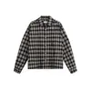Camisa retro a cuadros de estilo japonés de manga larga para hombre y mujer, nueva colección primavera/otoño 2026, estilo preppy, corte holgado, unisex, camisa casual