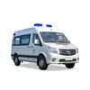 Exportar Ambulancia Fukuda Equipada con Gabinetes para Equipo Médico, Cilindros de Oxígeno, Camillas, Etc. para Rescate o Transporte de Personas Lesionadas