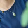 Collar Colgante Cloisonné Producto Nuevo Tendencia Nacional Esmalte Estilo Nacional Colgante Dorado Al Por Mayor