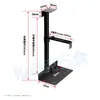 Soporte Colgante para Host de Computadora Soporte de Almacenamiento Colgante Fijo Debajo de la Mesa Soporte de Bandeja para Caja de Host de Escritorio de Oficina