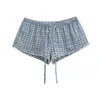 191-2026 Moda Nueva Primavera/Verano Shorts Adelgazantes que Levantan los Glúteos Estilo Europeo y Americano Sexy Shorts de Cintura Elástica para Mujer