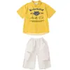 Ropa de Moda Street Dance Ropa de Hip-Hop para Actuación Infantil Traje de Hiphop Infantil Ropa de Actuación Street Dance Genial para Niños y Niñas Verano