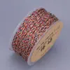 Boting Estilo Tibetano Hilo de Algodón Tejido a Mano Cuerda de Algodón de Múltiples Hilos de Colores Cuerda Manual para DIY Hilo para Abalorios Adornos Tibetanos Juguetes Culturales Hilo de Tejer Venta al por Mayor