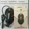 Mouse USB X1 Colorido com Luz de Respiração Hot-Selling Transfronteiriço Mouse Luminoso com Fio Equipamento Gamer Mouse Gamer com Fio