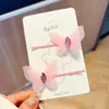 Internet-famoso Princesa Pequena Fita Bow Hairpin Crianças Menina Hanfu Purple Hairpin Acessórios de cabelo das meninas