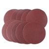 Hoja de Papel de Lija de Disco de 5 pulgadas 125 mm Papel de Lija Flocado Hoja Autoadhesiva Papel de Lija para Amoladora Neumática Hoja de Pulido para Carpintería Cerámica