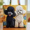 2026 Nova Série de Filhotes Transfronteiriça Estampa Digital Bolsa Tote Acolchoada de Ombro Fashion