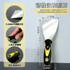Espátula de acero inoxidable engrosada para renovación, raspado de masilla, raspado de superficies de pared, relleno de huecos, descontaminación y limpieza del hogar, espátula multifuncional