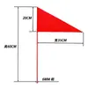 Bandeira de Atmosfera Dinâmica Bandeira de Marcação Bandeira de Telhado Bandeira Triangular Vermelha de Ferro Pode Girar Sem Perda de Tinta Bandeira Triangular Bandeira Média de Ferro