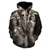Sudadera Deportiva Casual con Capucha para Hombre, Estilo Transfronterizo de Tendencia Primavera y Otoño, Impresión Digital 3D