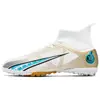 Zapatos de Fútbol de Caña Alta Transfronterizos para Adolescentes, Ag Clavo Largo y Multitacos Profesionales para Competición y Entrenamiento, Disponibles para Venta al por Mayor Zapatos de Fútbol Multitacos