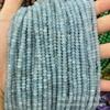 Cuentas de calcedonia 2*4, cuentas de ábaco con superficie cortada, cuentas de calcedonia, pequeñas cuentas de mariposa, accesorios de bricolaje, cuentas pequeñas al por mayor