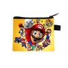 Bolsa de Monedas Popular Transfronteriza de Dibujos Animados de Mario, Mini Cartera para Estudiantes de Primaria, Bolsa de Almacenamiento Unisex, Linda y Divertida para Niños