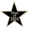 Temporada de Graduación 2026 Europea y Americana Broche de Birrete Doctoral Insignia Conmemorativa de Graduación y Examen de Admisión Universitaria Regalo para Estudiantes Broche de Aleación Accesorio