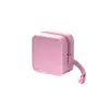 Bolsa de lipstick de cubo de silicona, bolsa con cremallera de aspecto elegante, bolsa de almacenamiento de silicona portátil de gran capacidad para viajes