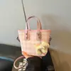 Nova Bolsa Saco Xadrez 2026 para Mulheres, Estilo Coreano, Nicho, Estilosa, Casual, Para o Dia a Dia, Bolsa de Ombro Único Transversal