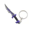 Valo L Arma Especial 9cm Cuchillo de Saqueo Modelo de Metal Juguete para Estudiantes Llavero Colgante Accesorios Atrezo