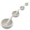 Mortero de cerámica electrodoméstico tamaño pequeño molinillo de medicamentos mano de mortero para medicamentos varilla de molienda frasco para pastillas molinillo de ajo tazón de porcelana para medicamentos