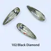 Dongzhou Gota d'Água de Cristal Base Pontiaguda Strass Acessórios para Joias DIY Pingente de Colar Strass de Vidro Super Brilhante Strass K9