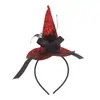 Diadema de sombrero de bruja pequeña para Halloween transfronterizo, cosplay, decoración para fiesta navideña, pinza para el pelo, accesorios para el cabello en stock, venta al por mayor