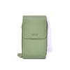 Cartera de Mujer Cremallera Sencilla Bolso Bandolera Color Sólido Simple Pequeño Fresco Gran Capacidad Punto Venta al Mayoreo