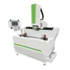 Máquina de Perfuração e Fresagem Qiancheng Perfil de Alumínio Equipamento de Processamento CNC Combinação de Porta e Janela de Liga de Alumínio Fresadora de Face Final