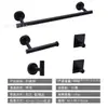 Estante de Acero Inoxidable Transfronterizo para Toallas Juego de Barra Redonda para Toallas Anillo para Toallas Gancho para Abrigos de Baño Soporte para Papel de Cocina Accesorios de Baño