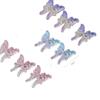Bihe Mambo Olho de Gato Nail Art Verão Borboleta Luz Branca Terapia Armadura Temperamento Avançado Branco Desgaste Nail Art Novo