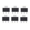 Transistor Transistor Largo Genuino (Bjt) Bcp56-16 Sot-223 Npn 80 V1A Cristal Largo