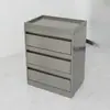 Armário de Ferramentas para Barbearia Armário de Ferramentas para Cabeleireiro em Aço Inoxidável Mesa de Ferramentas para Salão Armário de Armazenamento com Gavetas