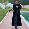 2025 Europeu e Americano Amazon Transfronteiriço Nova Moda Outono e Inverno Popular Nova Elegante Jaqueta Casaco Feminino de Veludo Estampado